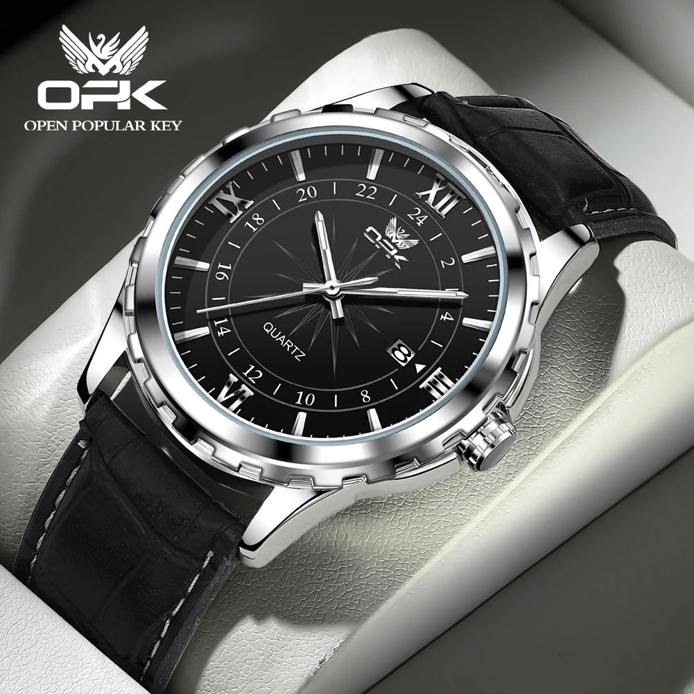 The Oxford Leather Watch