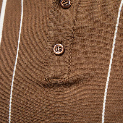 The Portofino Stripe Polo Shirt