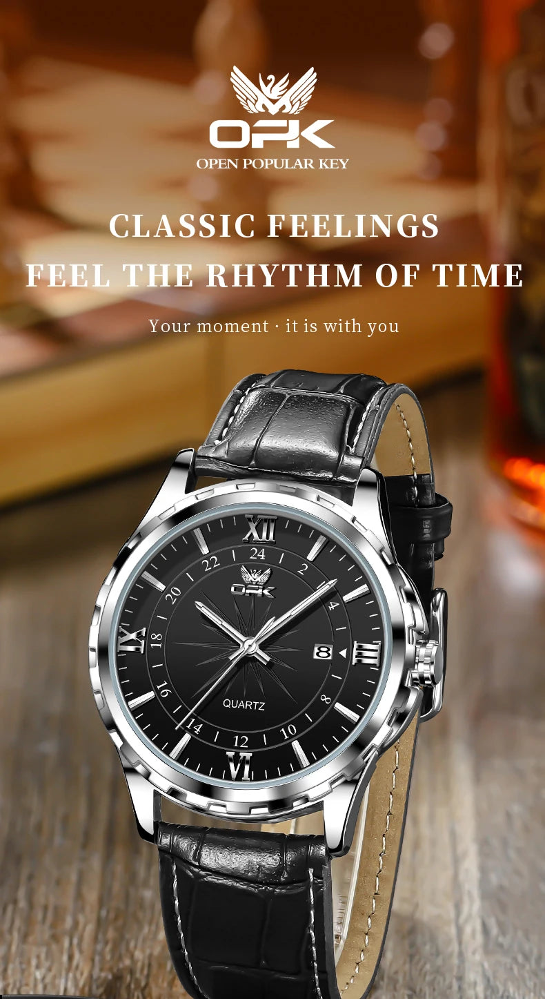 The Oxford Leather Watch