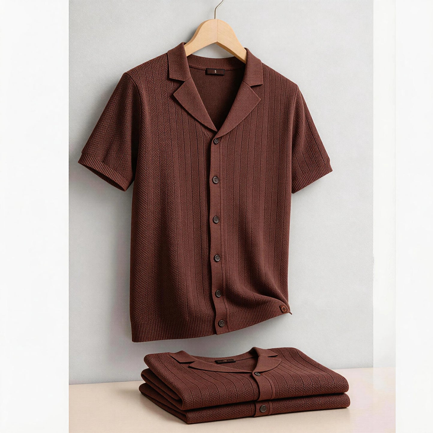 The Sorrento Button Knit Shirt