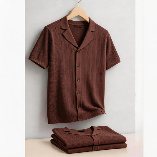 The Sorrento Button Knit Shirt