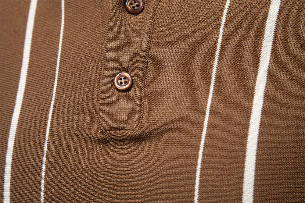 The Portofino Stripe Polo Shirt