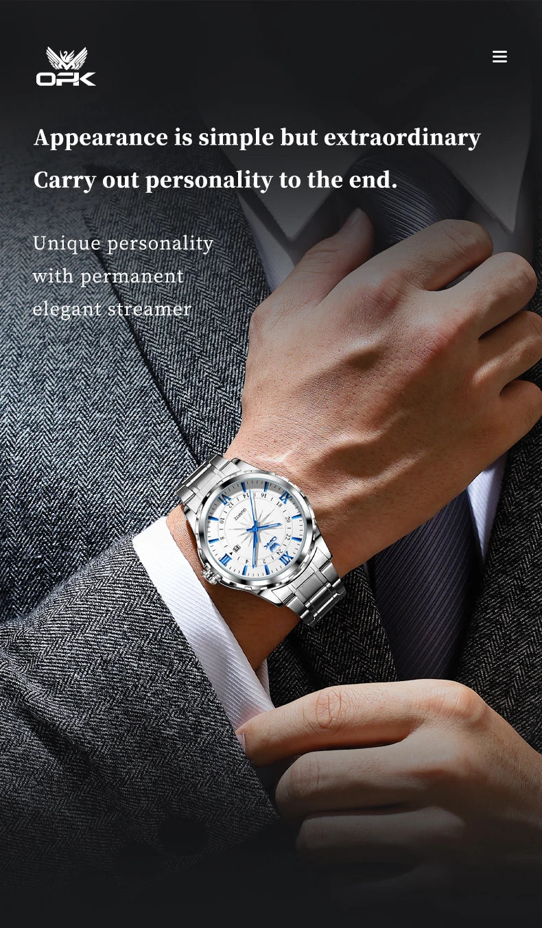 The Oxford Leather Watch
