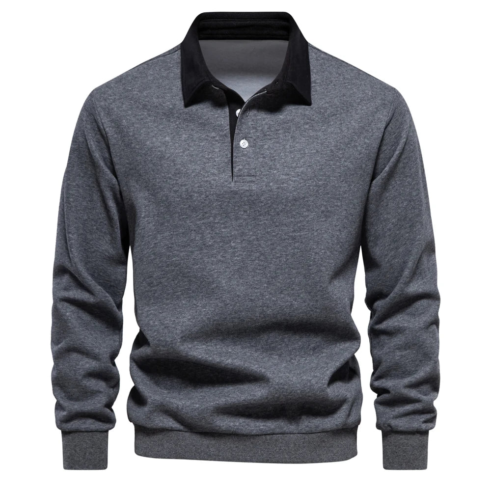 The Mayfair Contrast Collar Sweatshirt