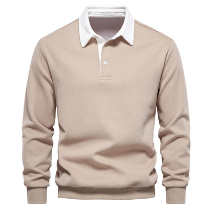 The Mayfair Contrast Collar Sweatshirt