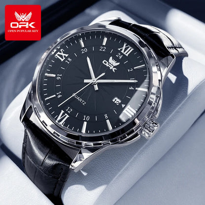 The Oxford Leather Watch