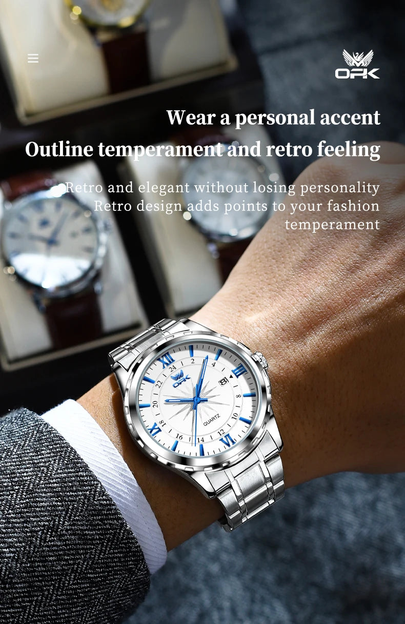 The Oxford Leather Watch