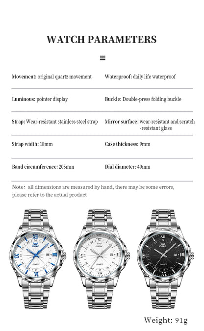 The Oxford Leather Watch