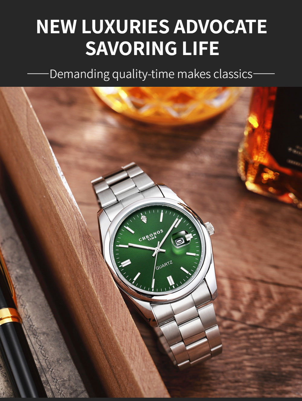 The Regent Steel Watch