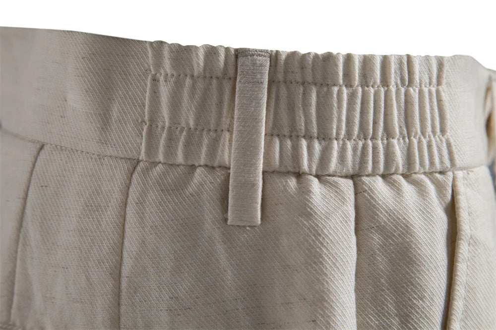 The Amalfi Linen Shorts