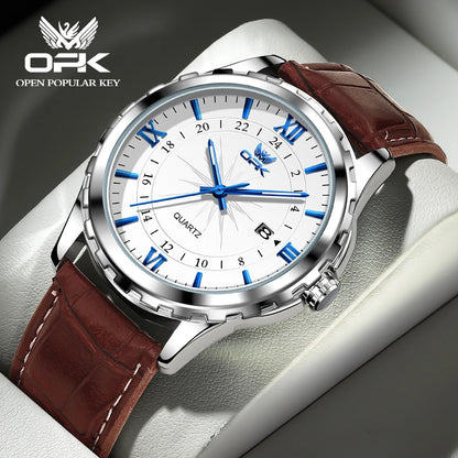 The Oxford Leather Watch