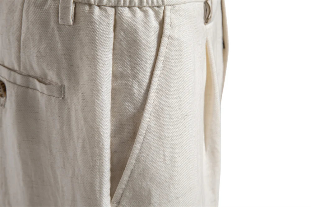 The Amalfi Linen Shorts