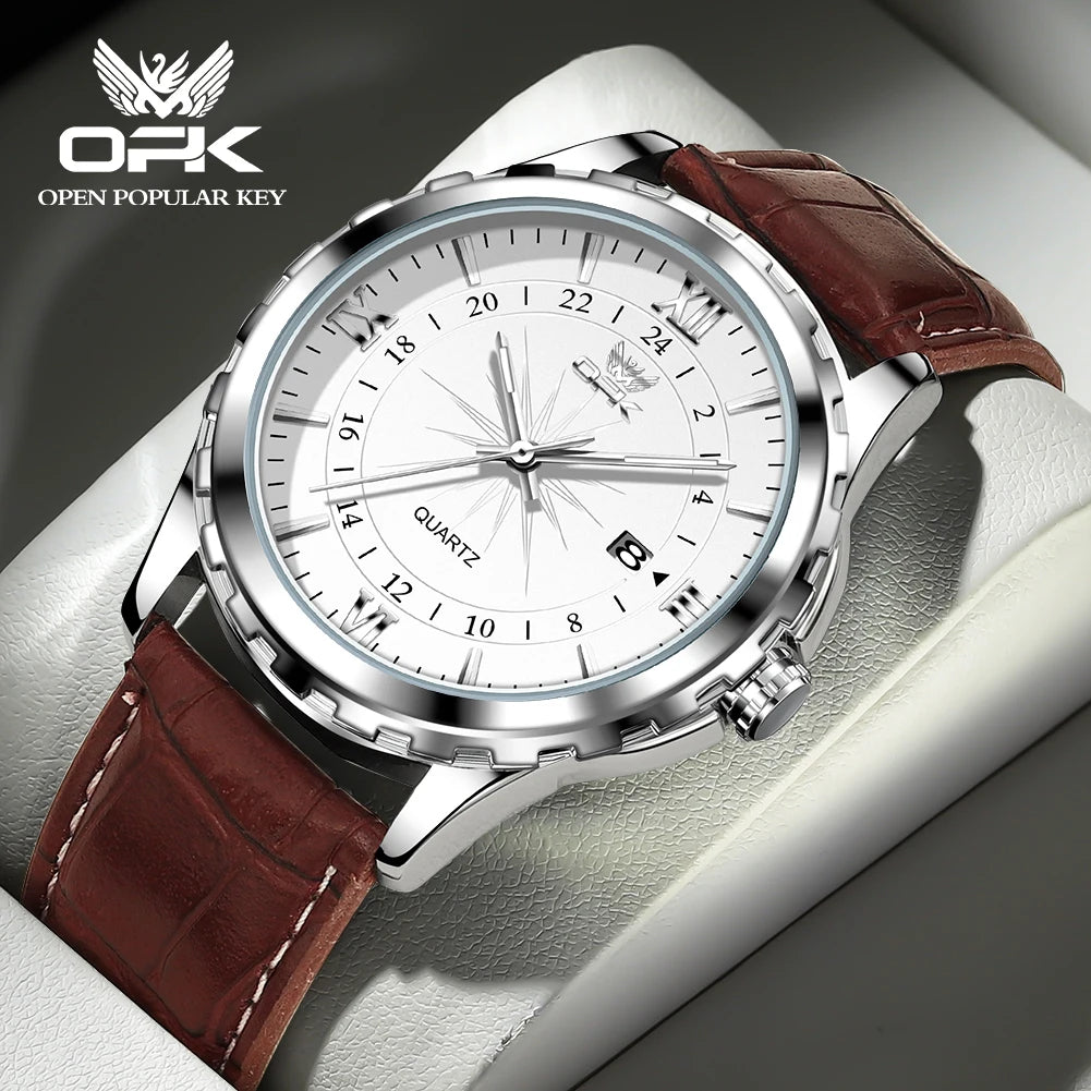 The Oxford Leather Watch
