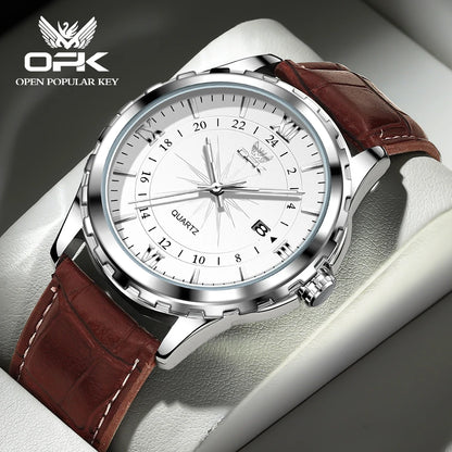 The Oxford Leather Watch