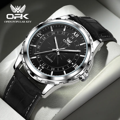 The Oxford Leather Watch