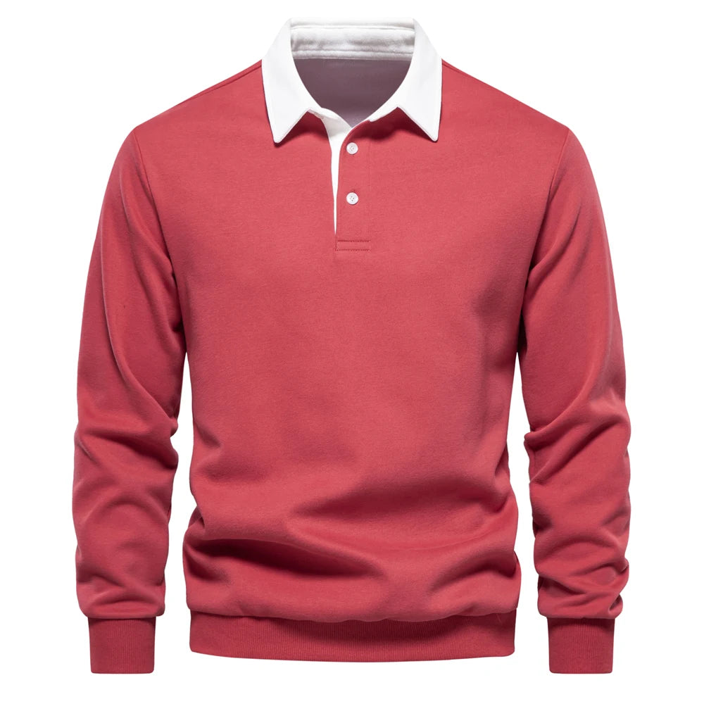 The Mayfair Contrast Collar Sweatshirt