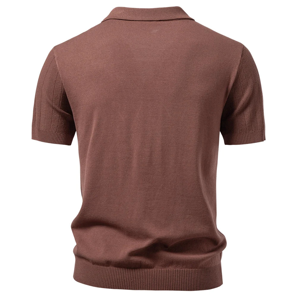 The Sorrento Button Knit Shirt