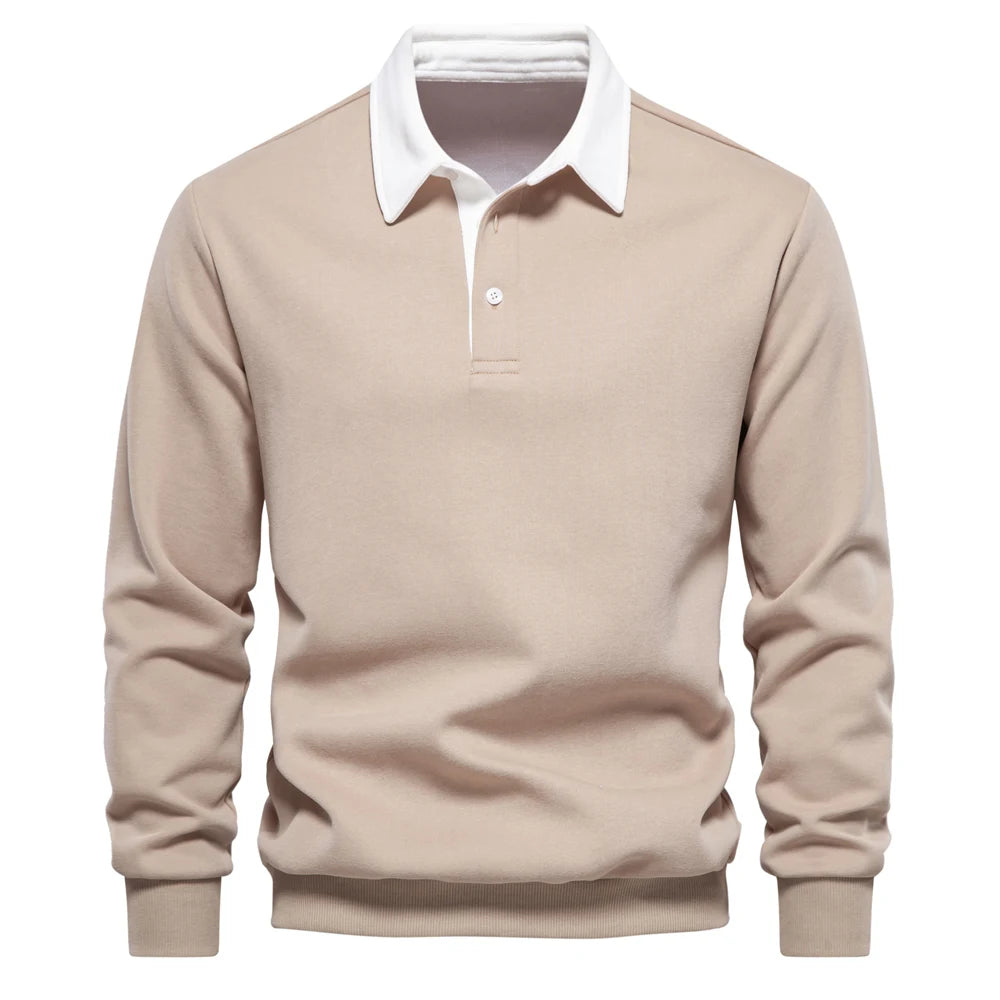 The Mayfair Contrast Collar Sweatshirt
