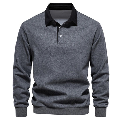 The Mayfair Contrast Collar Sweatshirt