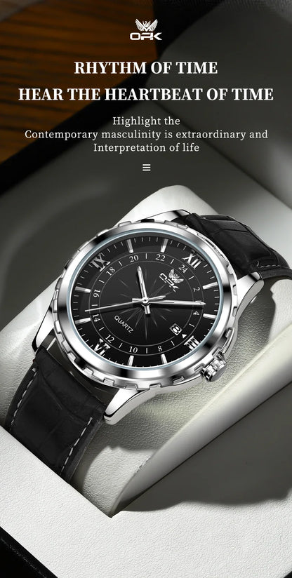 The Oxford Leather Watch