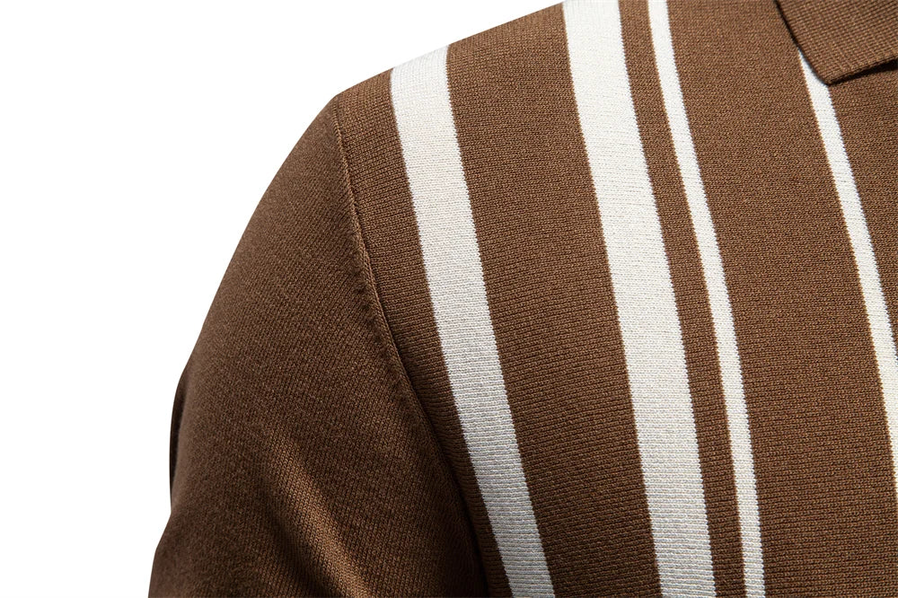 The Portofino Stripe Polo Shirt