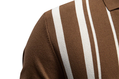 The Portofino Stripe Polo Shirt