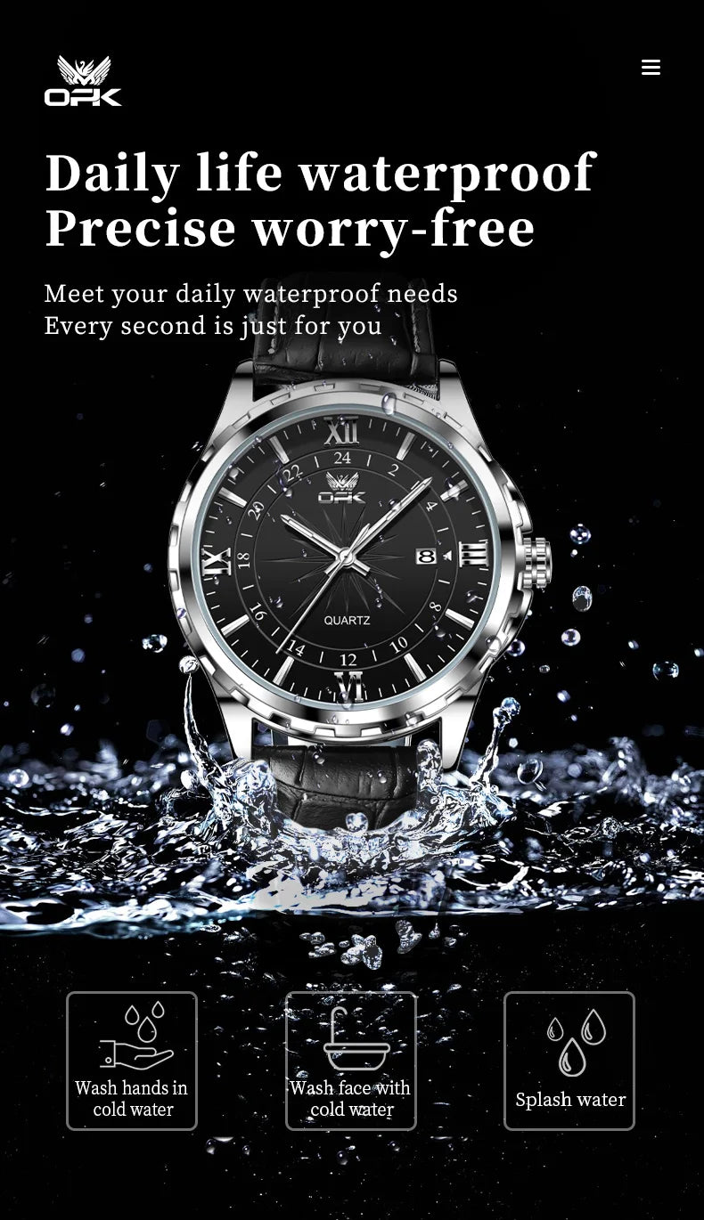 The Oxford Leather Watch