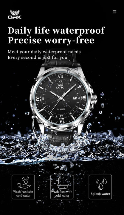 The Oxford Leather Watch