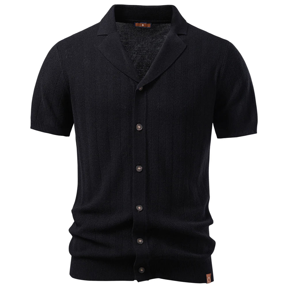 The Sorrento Button Knit Shirt