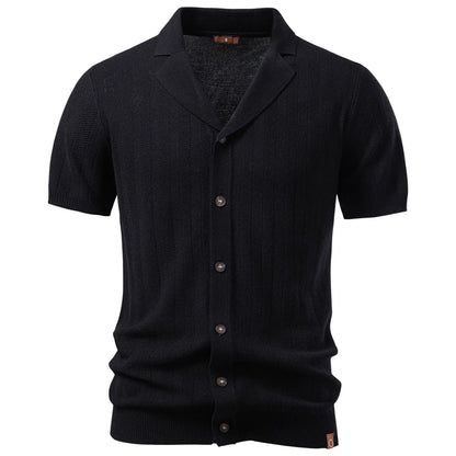 The Sorrento Button Knit Shirt