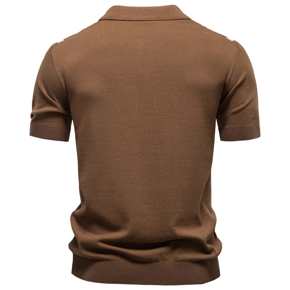 The Portofino Stripe Polo Shirt