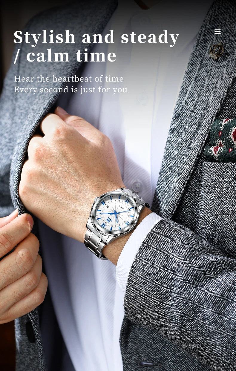 The Oxford Leather Watch