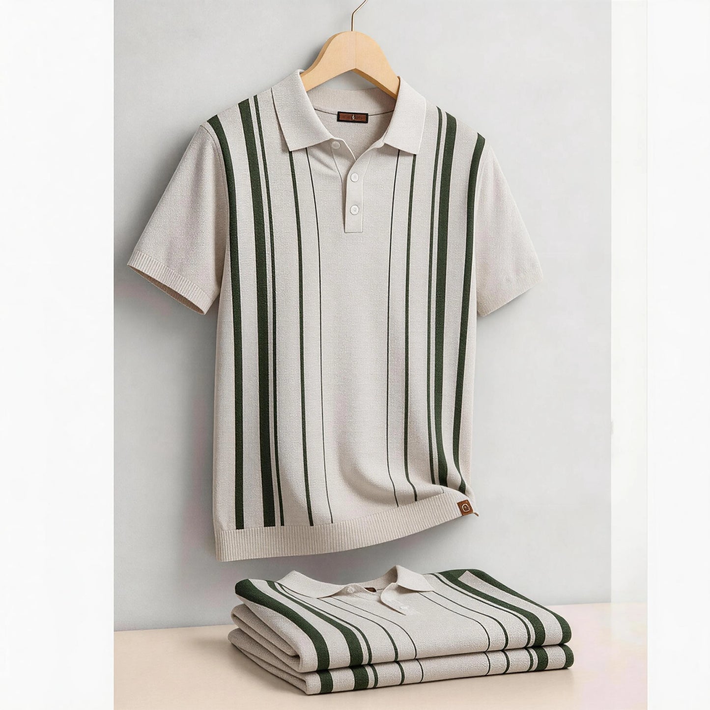 The Portofino Stripe Polo Shirt