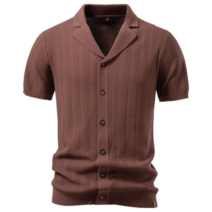 The Sorrento Button Knit Shirt